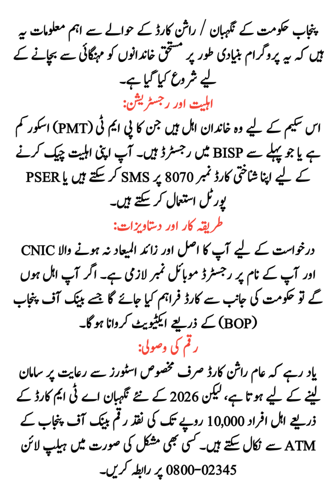 Withdraw Rashan Card Money From ATM