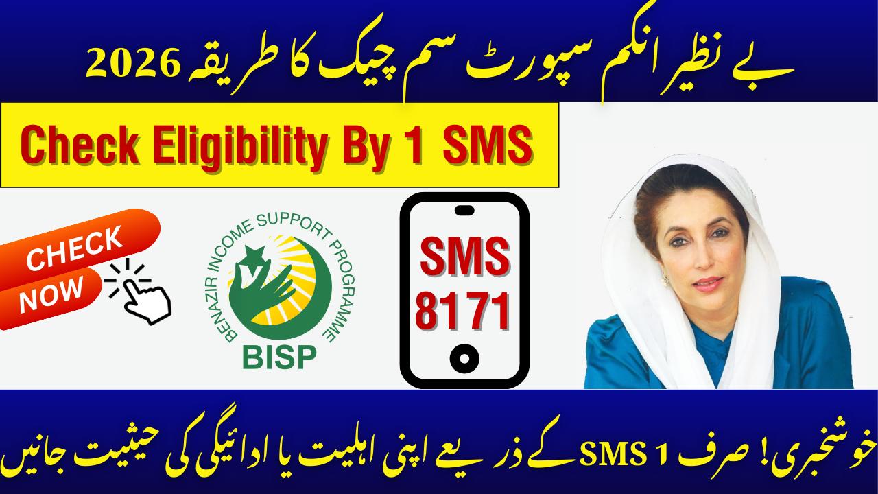 Benazir Income Support SIM Check