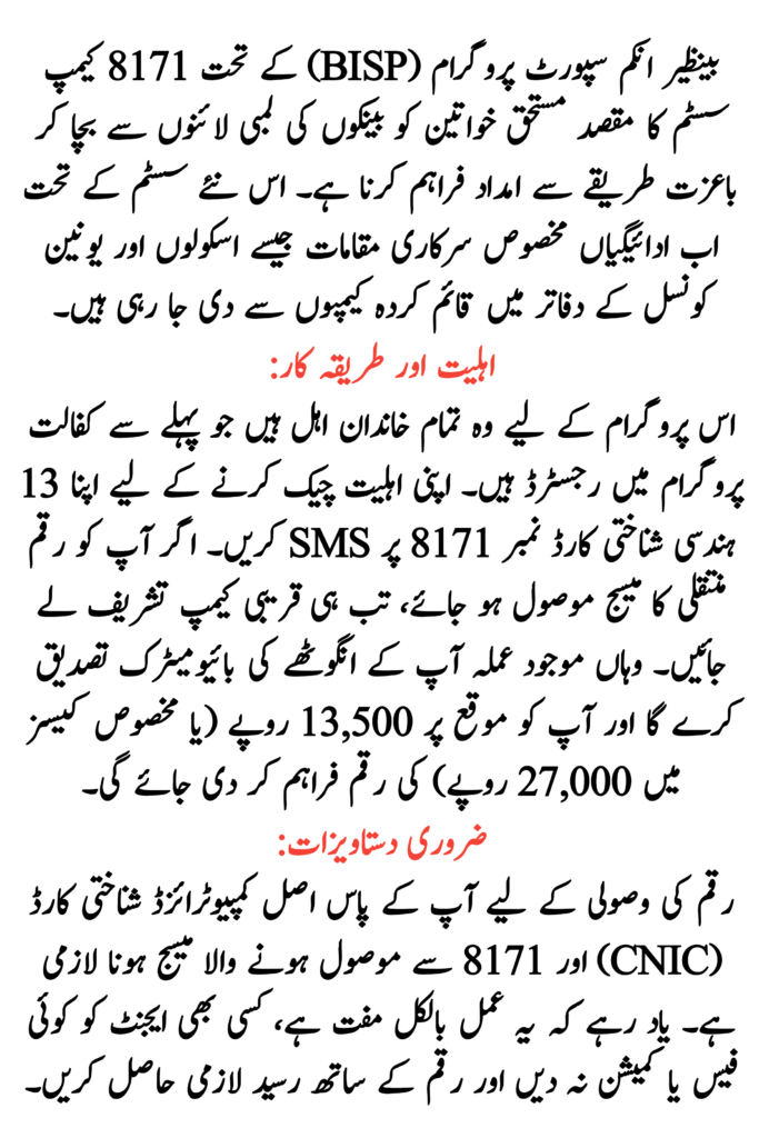 8171 BISP Camp System